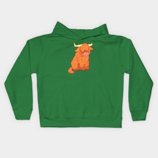 Highland Cattle Kids Hoodie